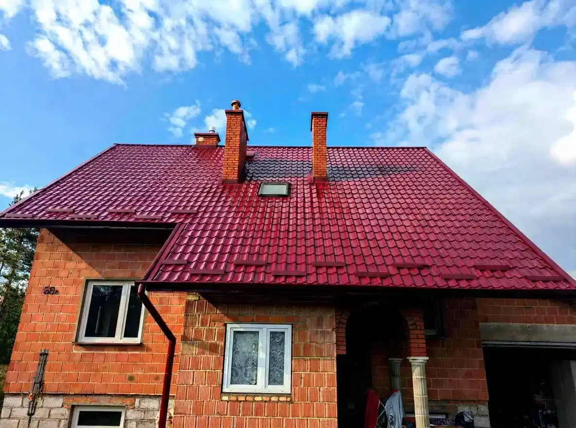 Dachówka po malowaniu